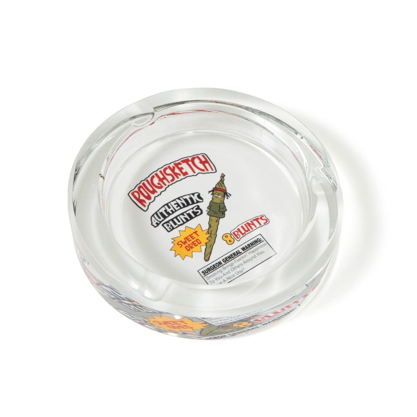 SMOKERS GLASS ASHTRAY