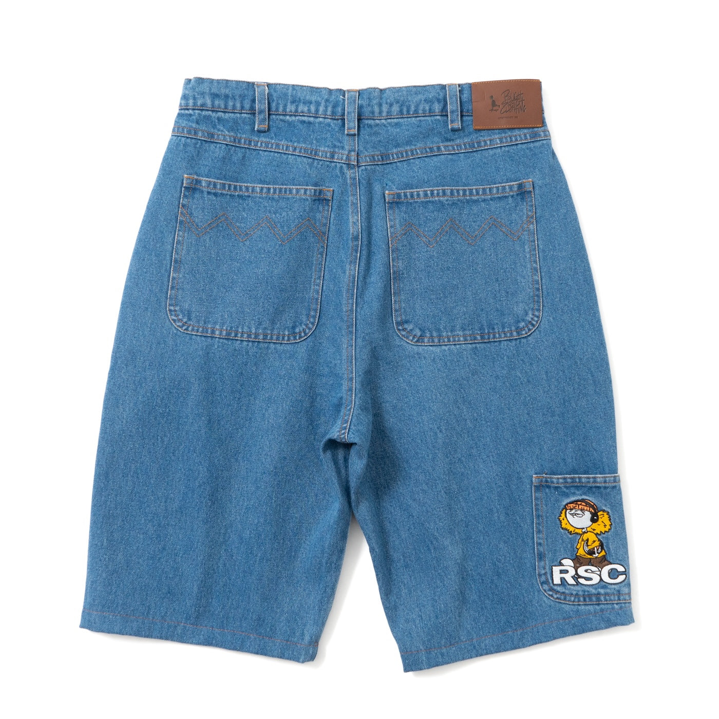 ROUGH DENIM SHORTS