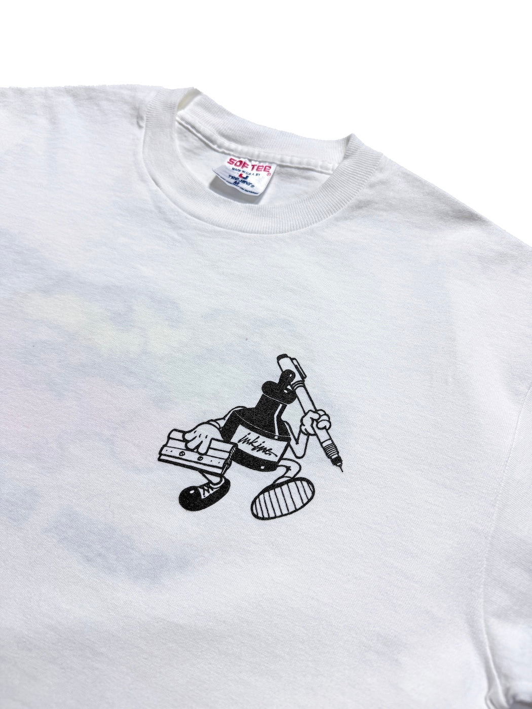 1990s RUBBER SLIPPERS S/S TEE