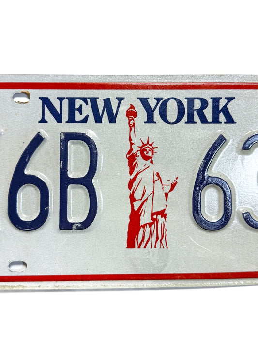 NEW YORK VINTAGE NUMBER PLATE