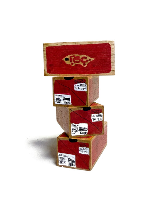 WOODEN OUTSOLE TRAY & INCENSE HOLDER