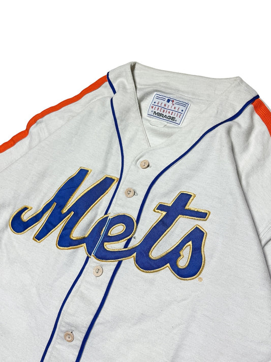 1990s NEW YORK METS HUNDLEY BASEBALL SHIRT