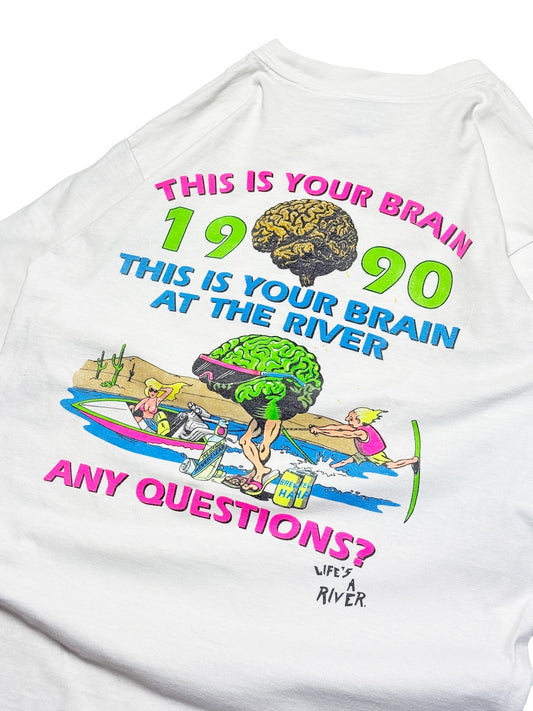 1990 LIFE'S A RIVER S/S TEE