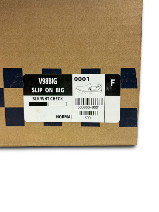 VANS GIANT CHECKER SLIP-ON