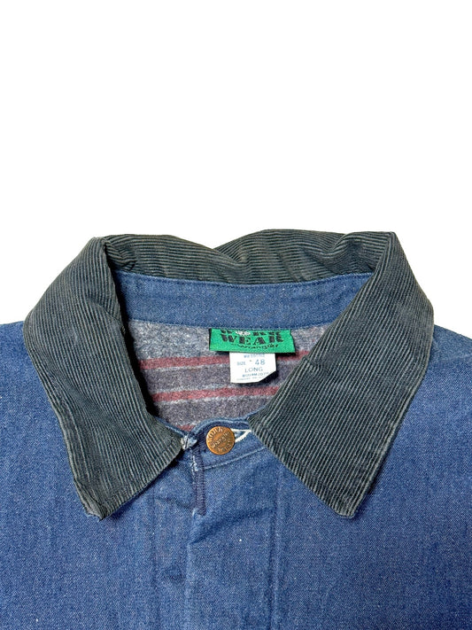 1990s WORK WEAR by WRANGLER DENIM COVERALL