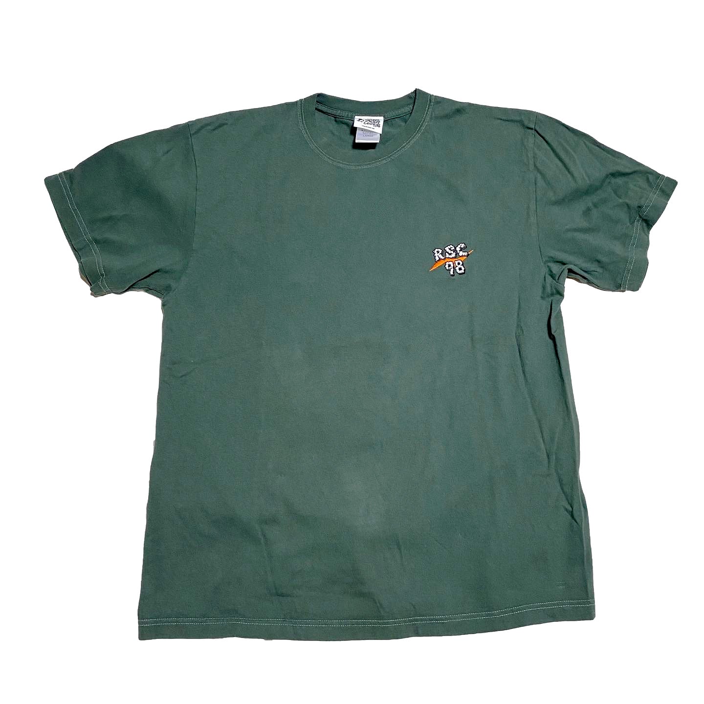 SMOKE GARMENT DYE S/S TEE (BACKYARD)