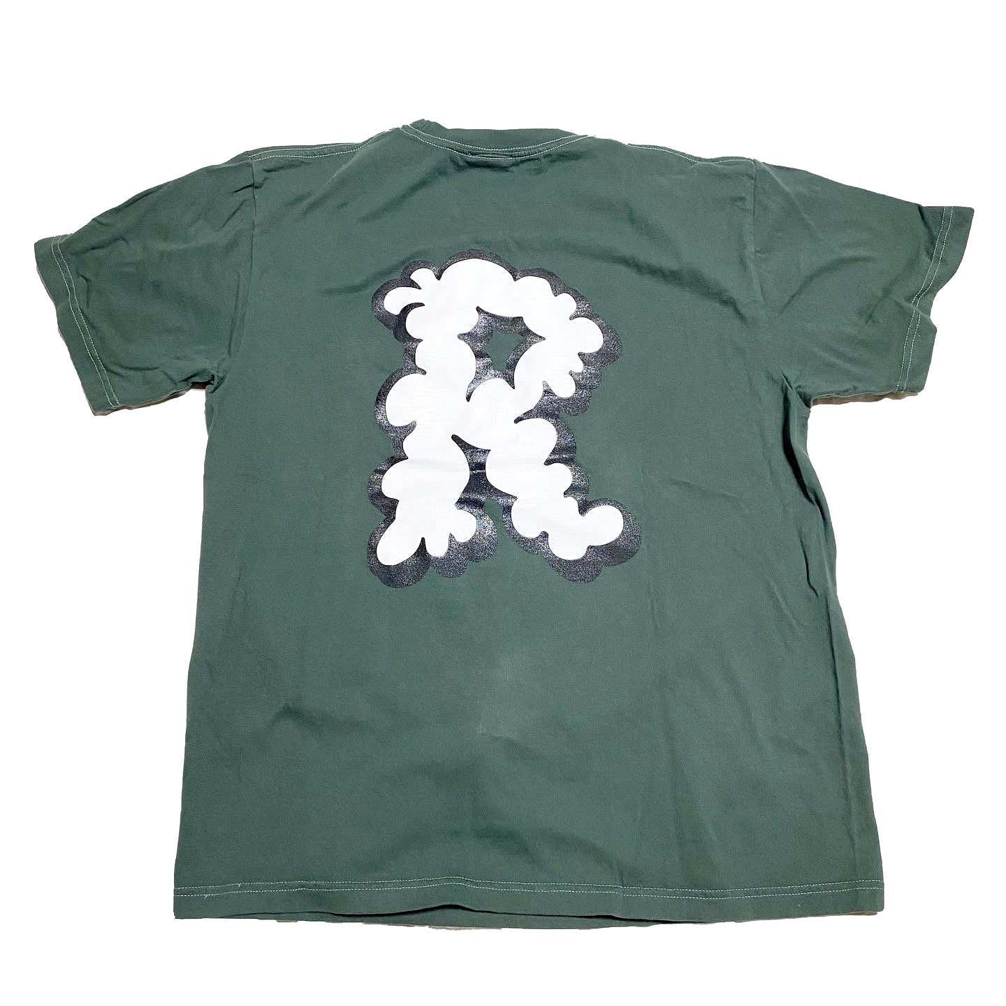 SMOKE GARMENT DYE S/S TEE (BACKYARD)