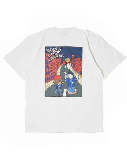 RSC x FLOWP DESSORC S/S TEE (BACKYARD)