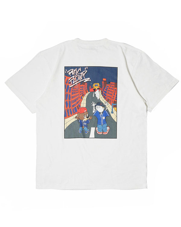 RSC x FLOWP DESSORC S/S TEE (BACKYARD)