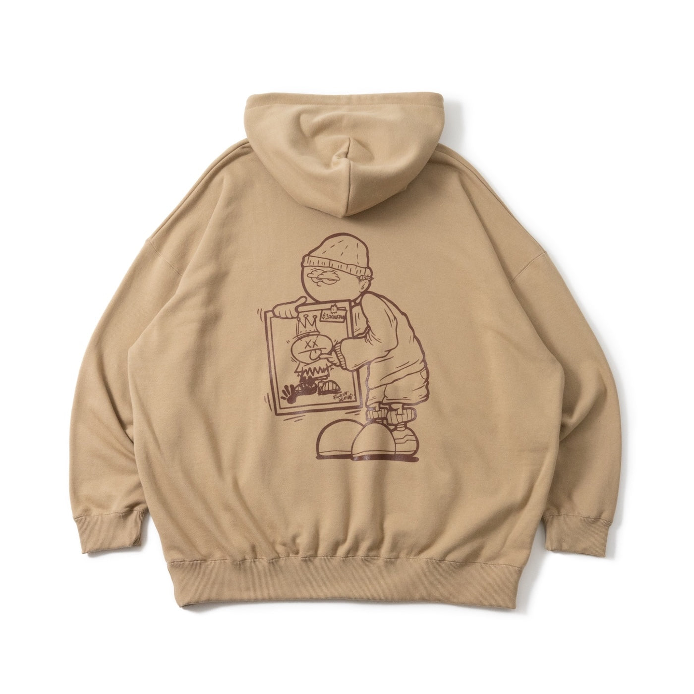 SCRIBBLE PULLOVER HOODIE (BACKYARD)