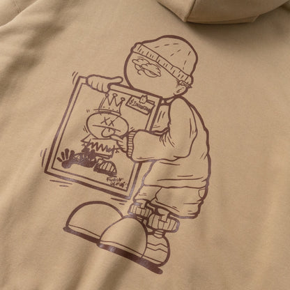 SCRIBBLE PULLOVER HOODIE (BACKYARD)