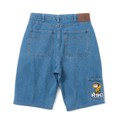 ROUGH DENIM SHORTS