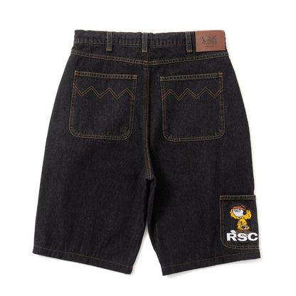 ROUGH DENIM SHORTS