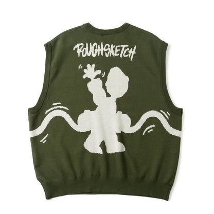 ROUGH KNIT VEST