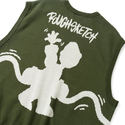 ROUGH KNIT VEST