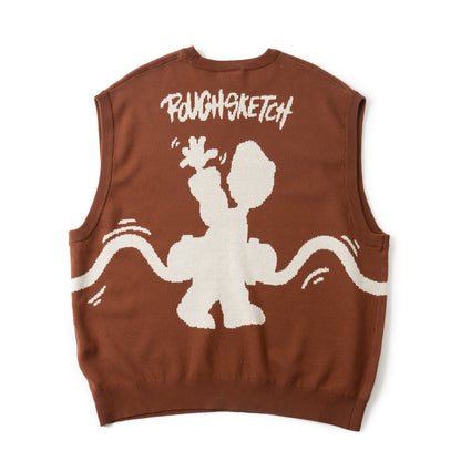 ROUGH KNIT VEST