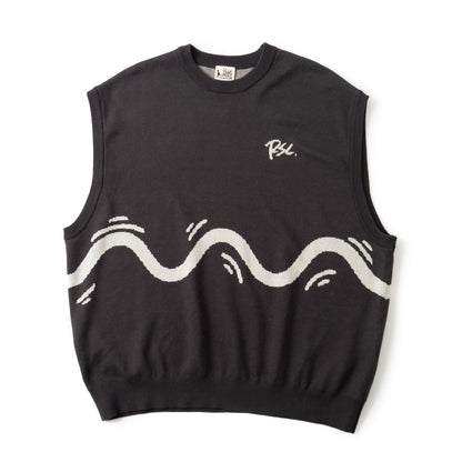 ROUGH KNIT VEST