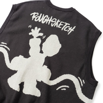 ROUGH KNIT VEST