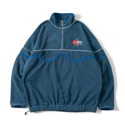 ROUGH FLEECE HALF ZIP JACKET(BACKYARD)