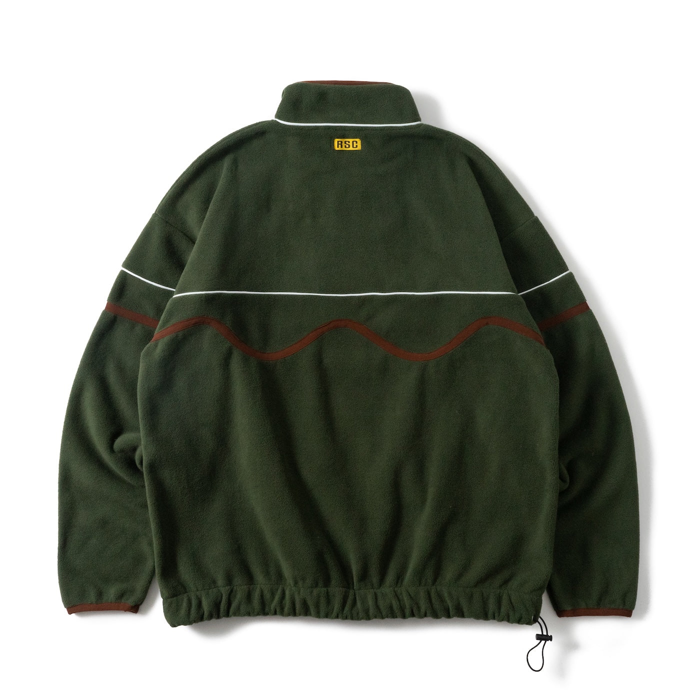 ROUGH FLEECE HALF ZIP JACKET(BACKYARD)