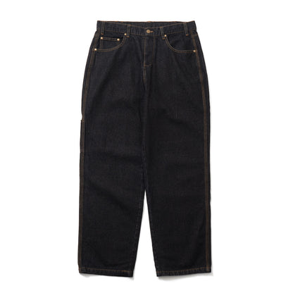 ROUGH VINYL DENIM PANTS