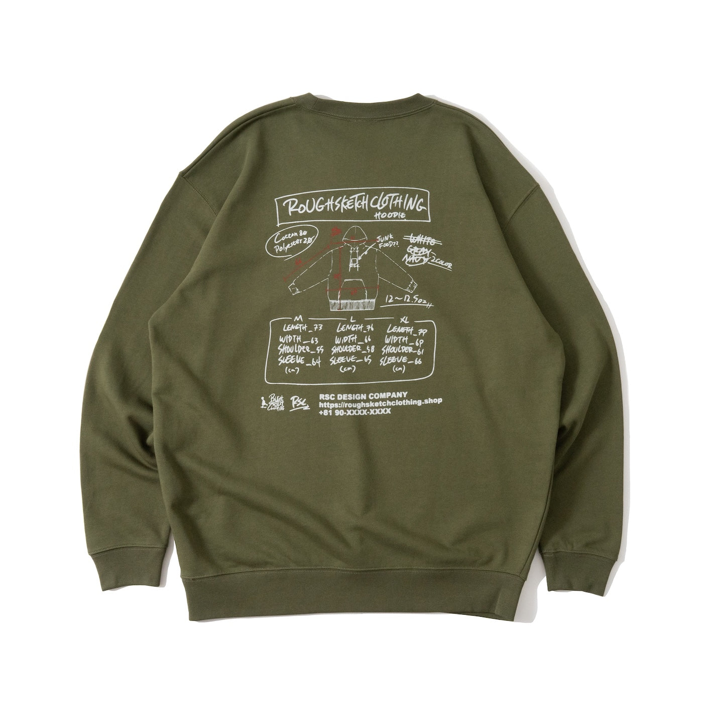 COMPANY CREW SWEAT(BACKYARD)