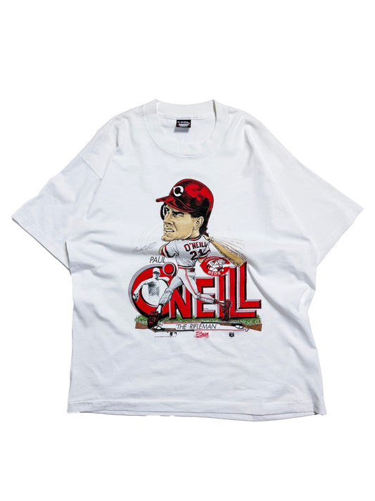 1991 CINCINNATI REDS  PAUL O'NEILL S/S TEE