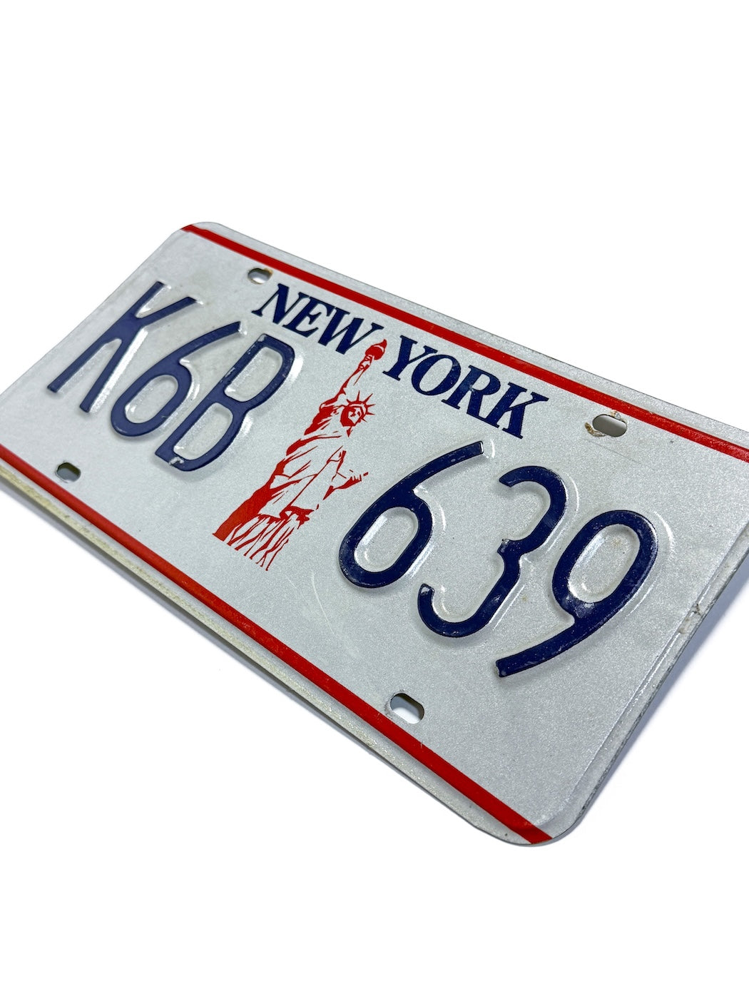NEW YORK VINTAGE NUMBER PLATE