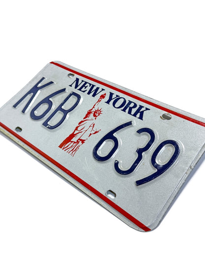 NEW YORK VINTAGE NUMBER PLATE