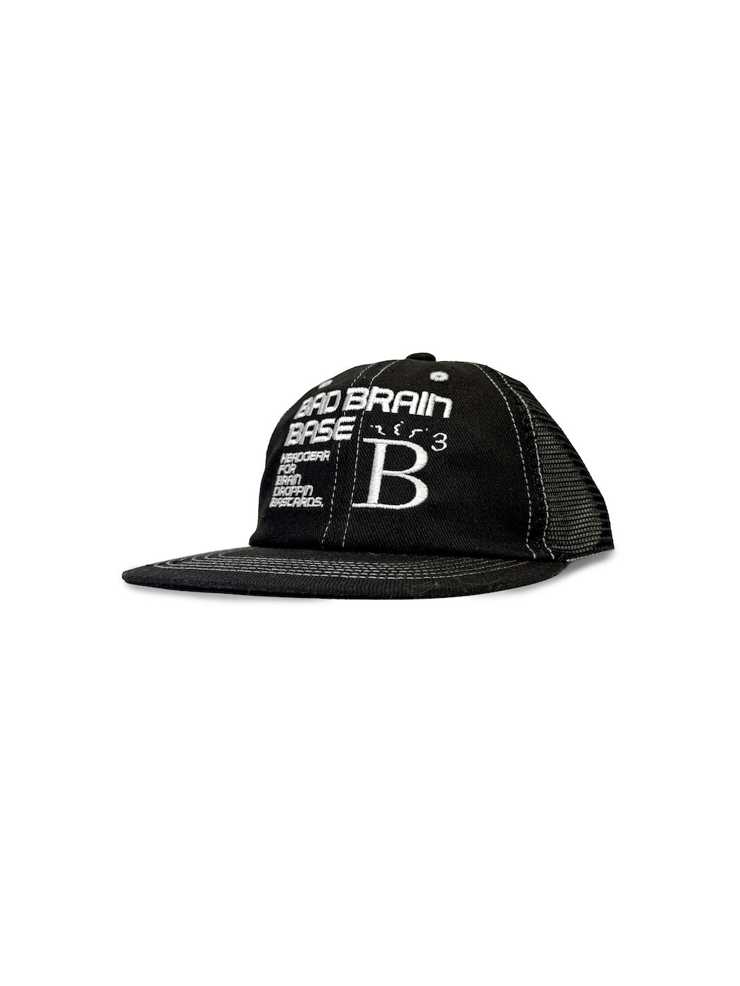BBB TEXT MESH CAP
