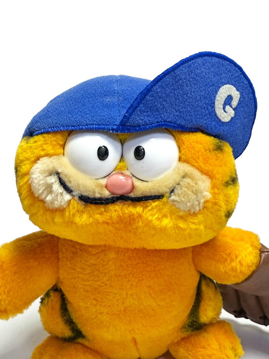1980s~90s GARFIELD VINTAGE PLUSH "BASEBALL"