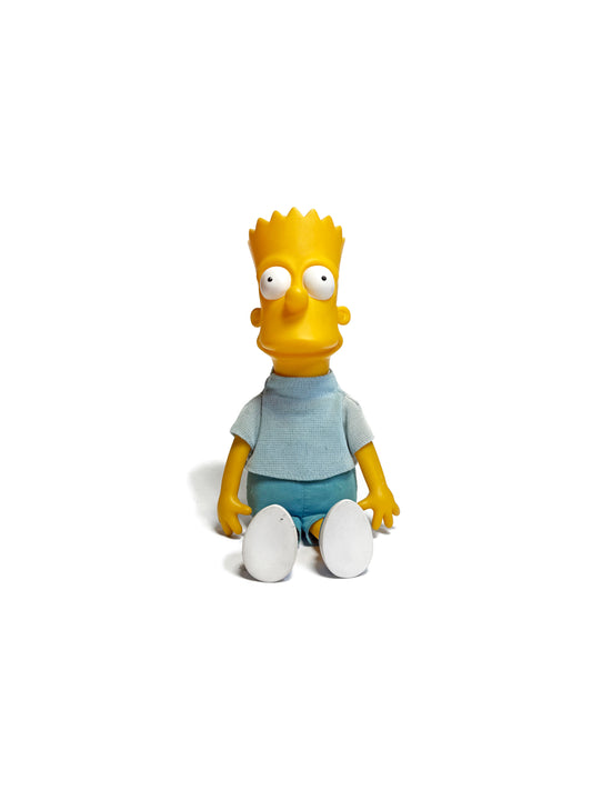 1990 THE SIMPSONS BART RUBBER FACE PLUSH