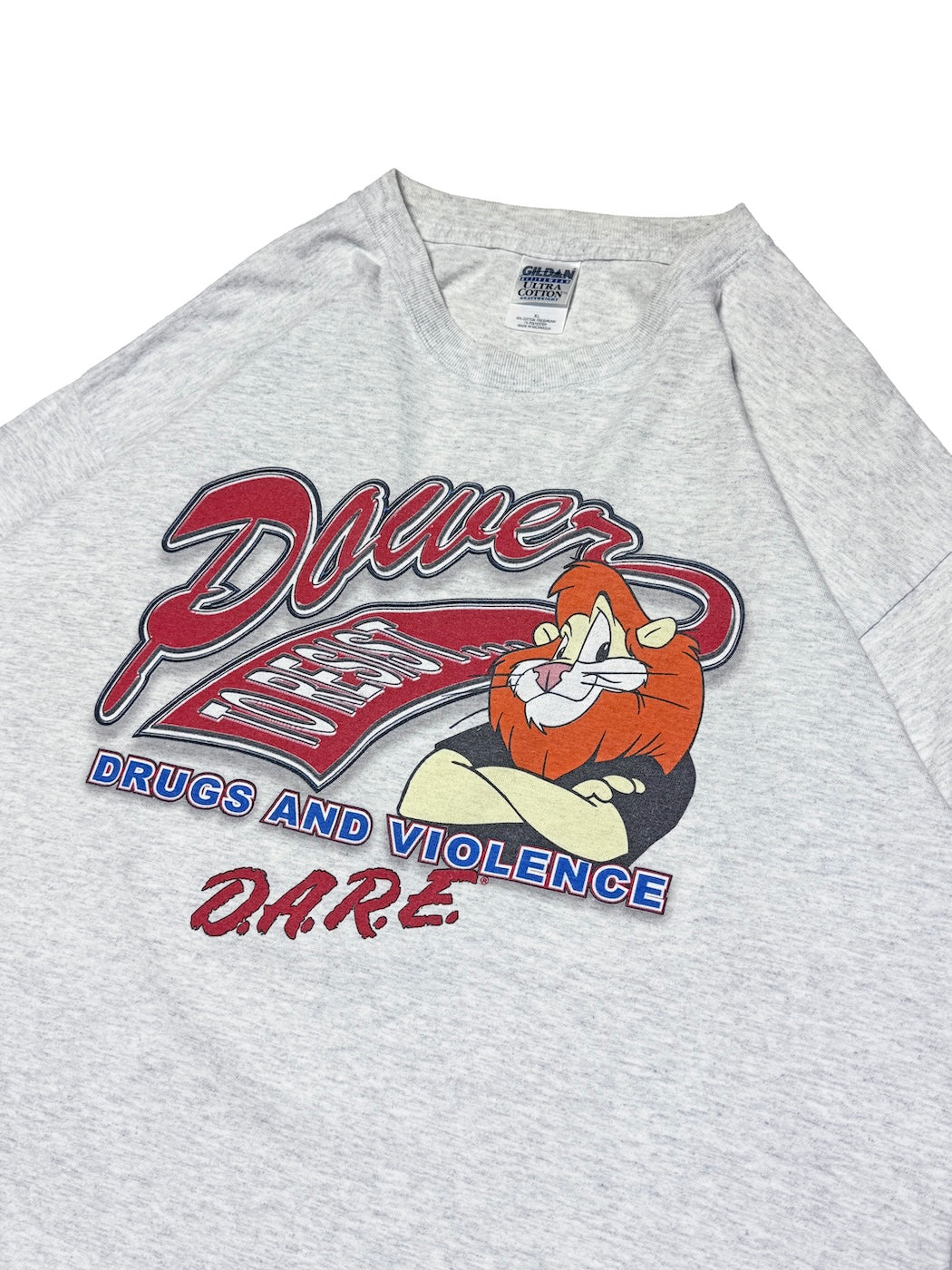 2000s D.A.R.E LION S/S TEE