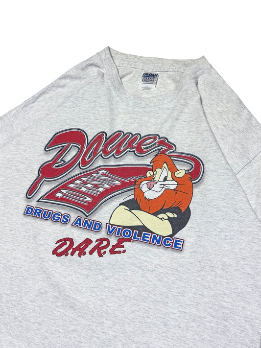 2000s D.A.R.E LION S/S TEE