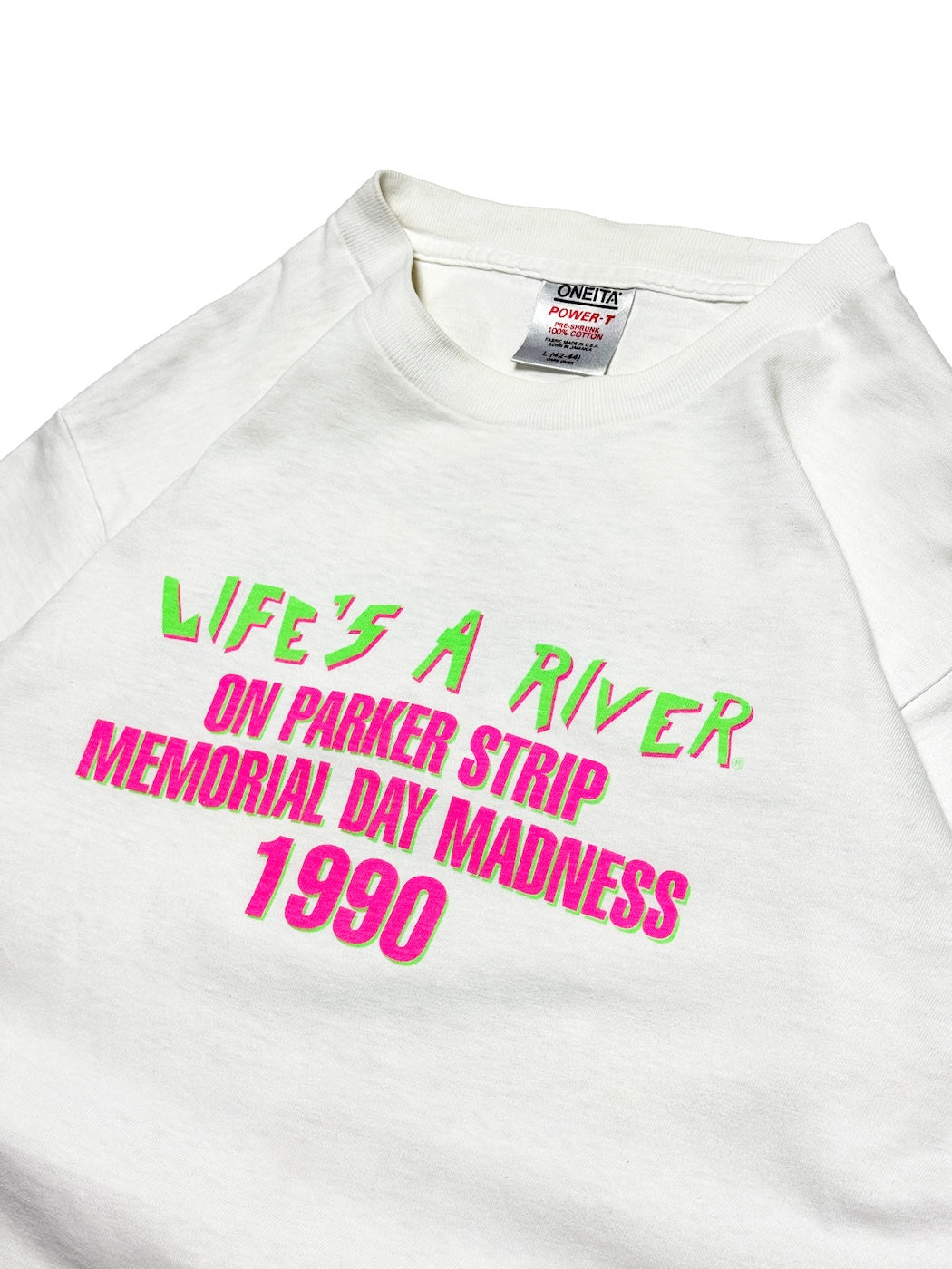 1990 LIFE'S A RIVER S/S TEE