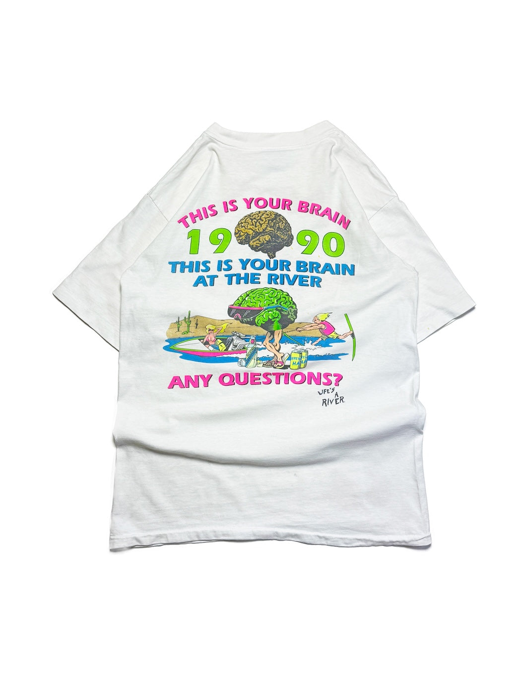 1990 LIFE'S A RIVER S/S TEE
