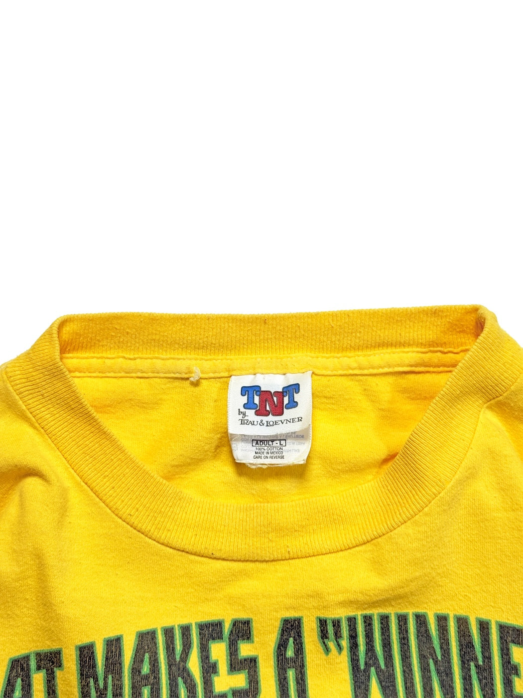 1990s WHAT MAKES A WINNER? GOLF S/S TEE