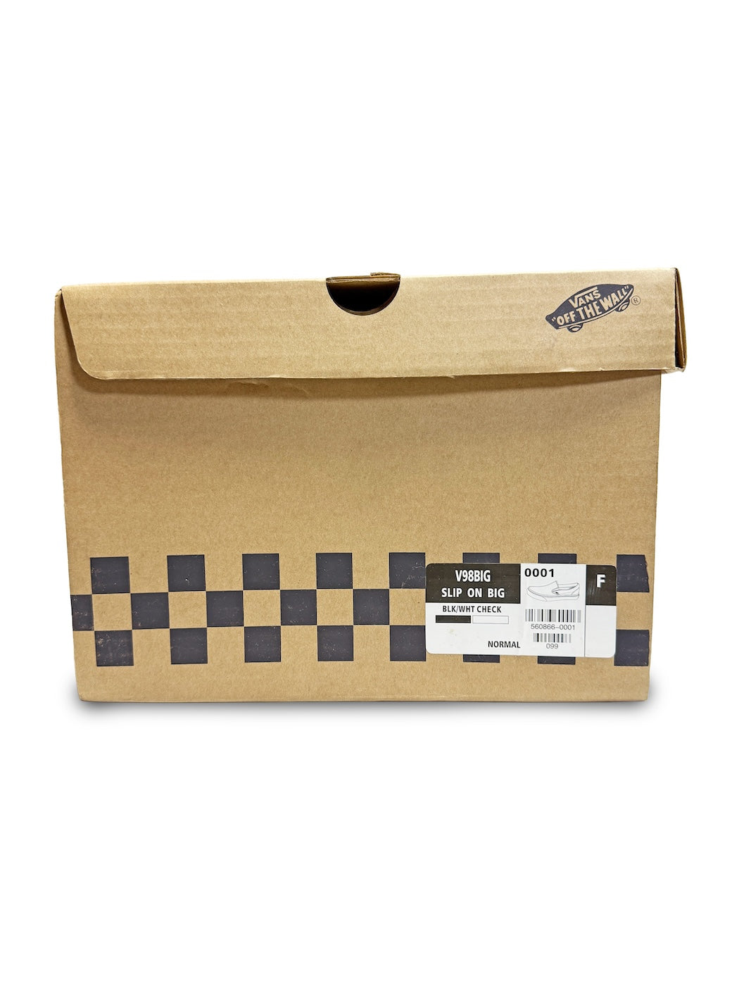 VANS GIANT CHECKER SLIP-ON