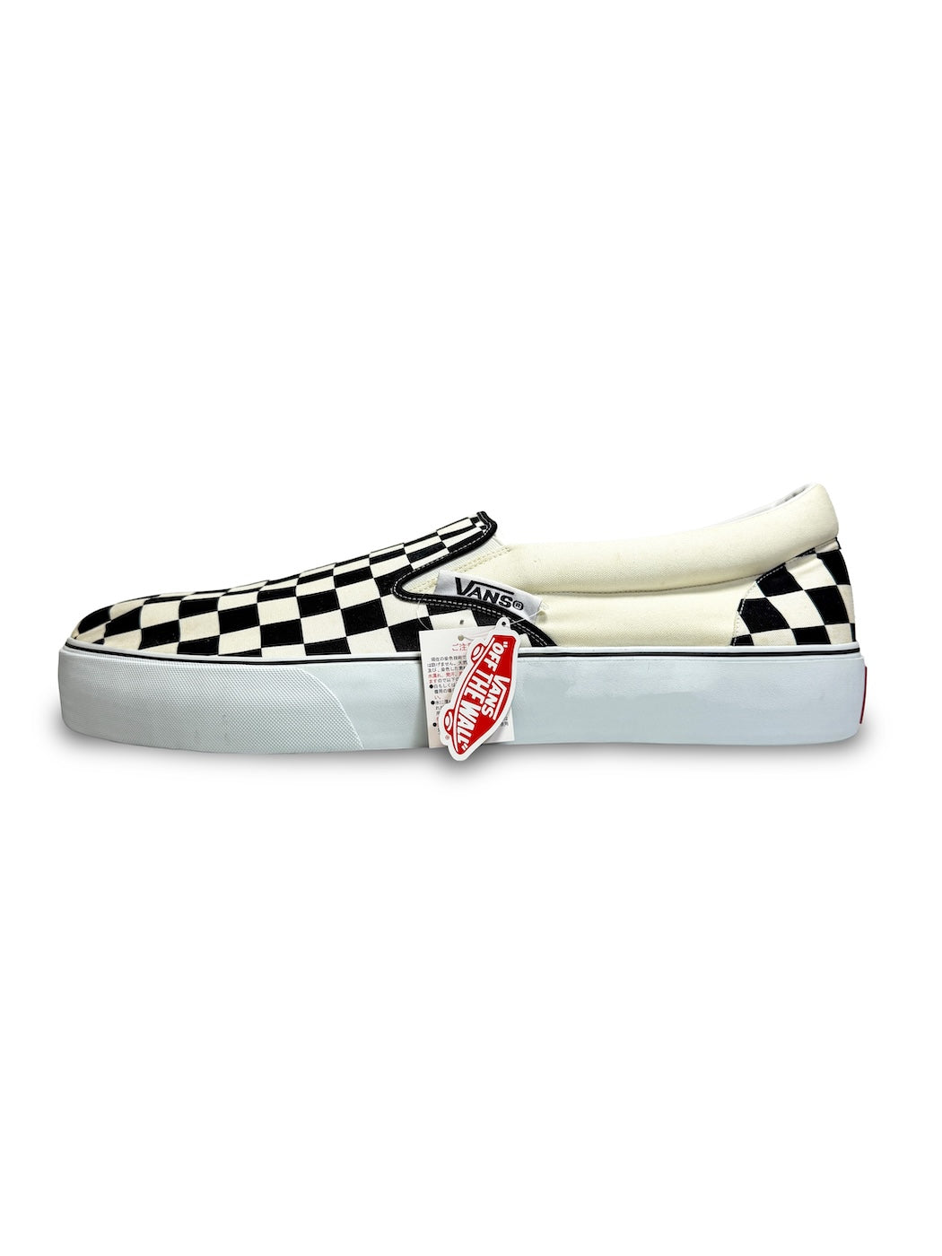 VANS GIANT CHECKER SLIP-ON