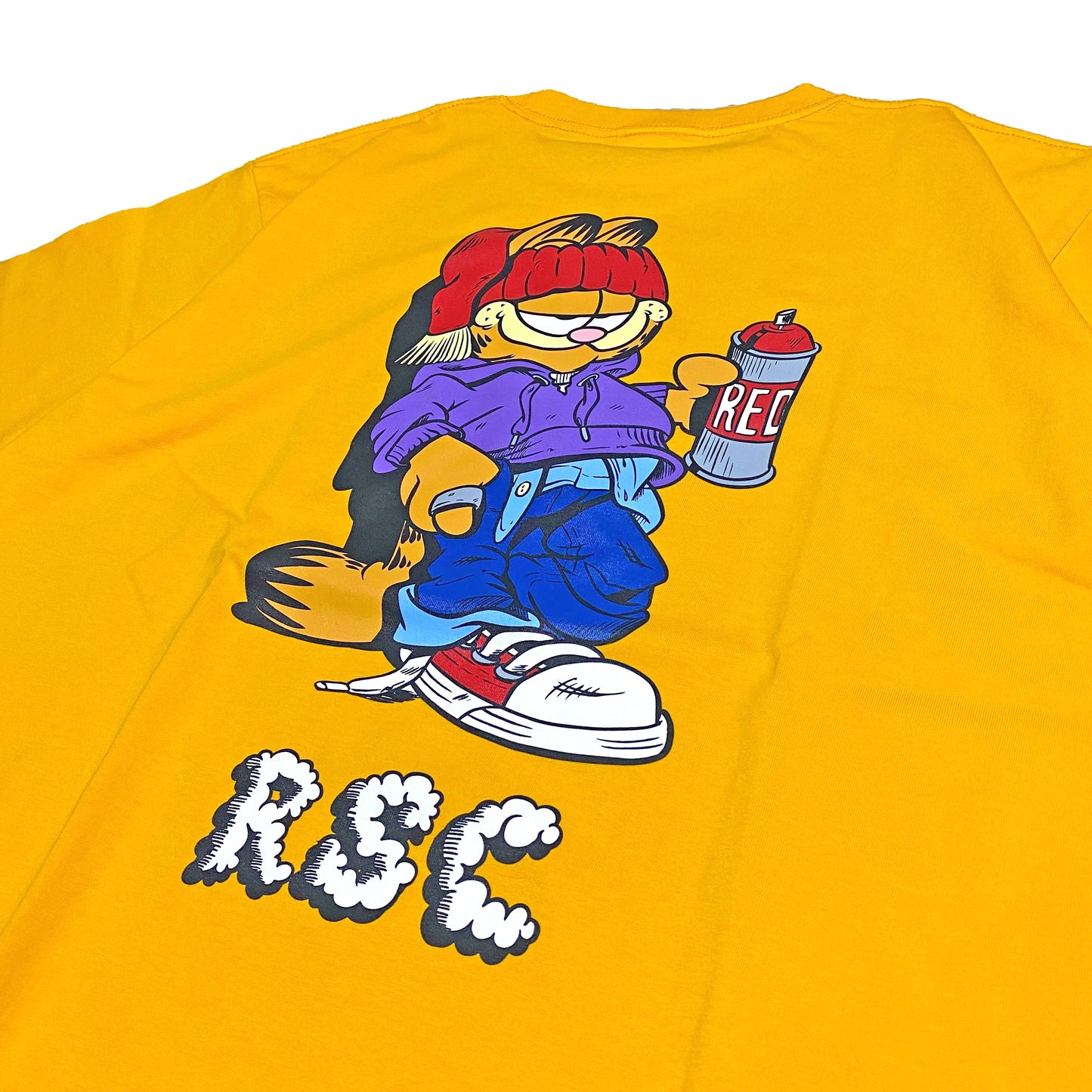 RSC x GARFIELD S/S TEE [GRAFFITI] (BACKYARD)