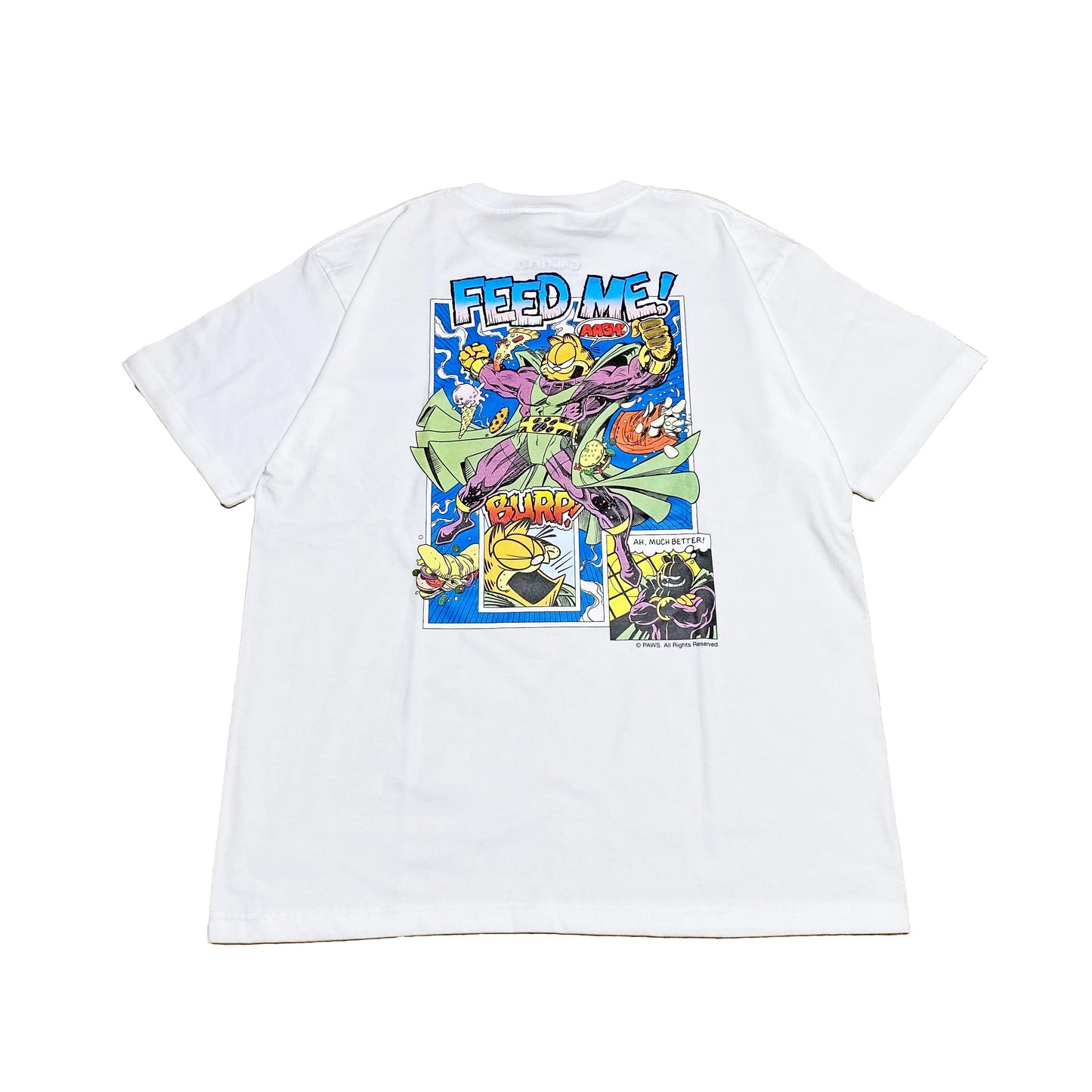 RSC x GARFIELD S/S TEE [FEED ME!] (BACKYARD)