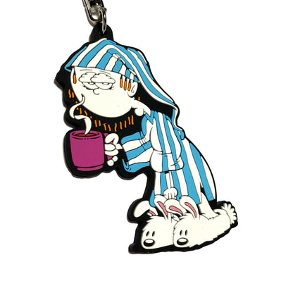 RSCxGARFIELD RUBBER KEY HOLDER