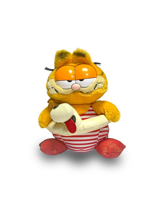 GARFIELD VINTAGE PLUSH "SWIM SUIT RED"