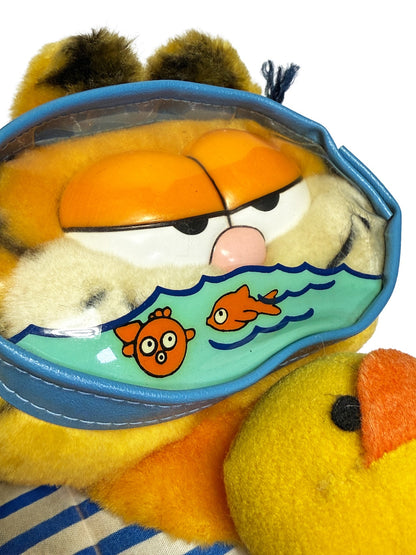 GARFIELD VINTAGE PLUSH "SWIM SUIT BLUE"