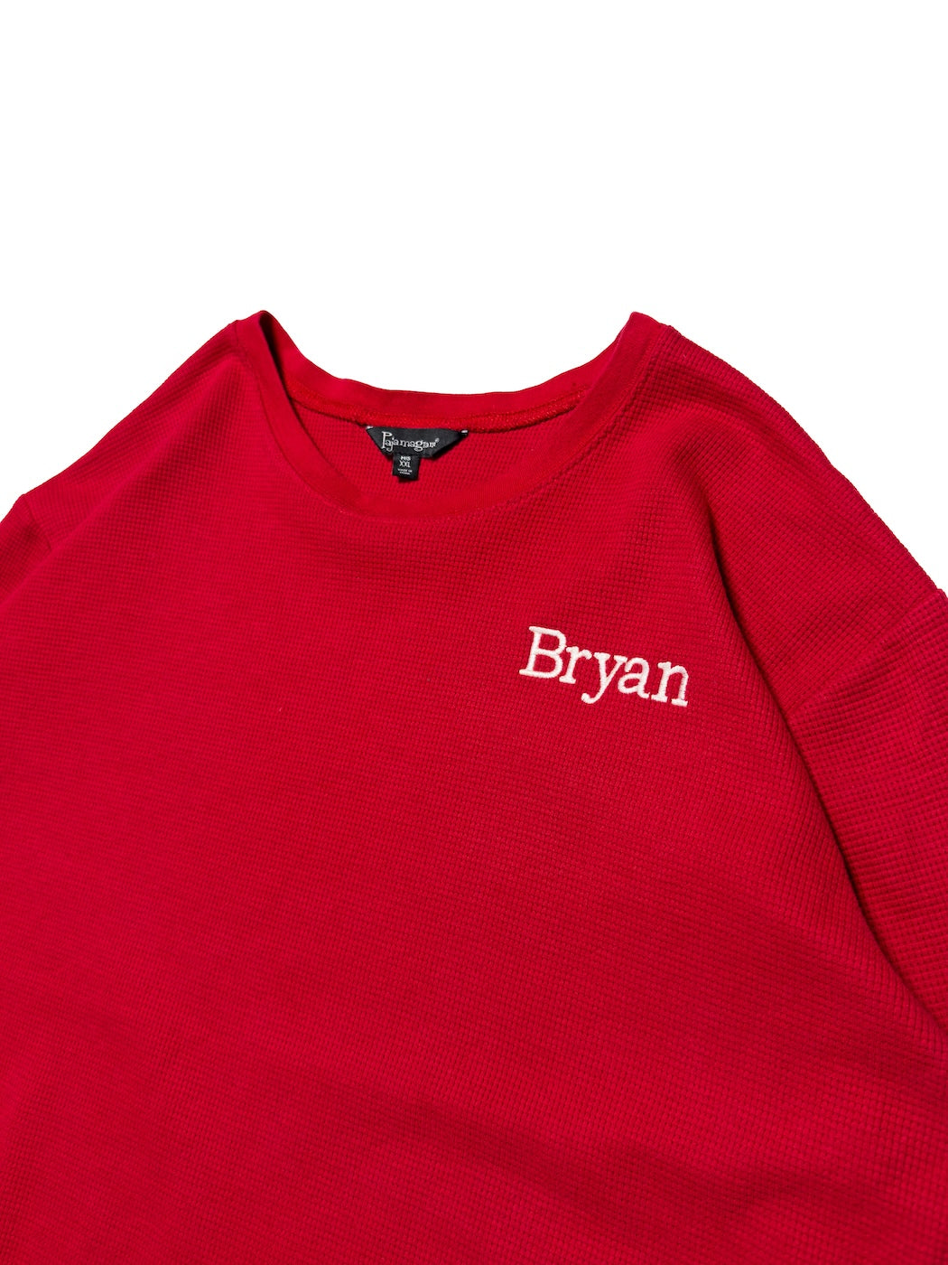 2000s PAJAMAGRAM BRYAN THERMAL L/S TEE