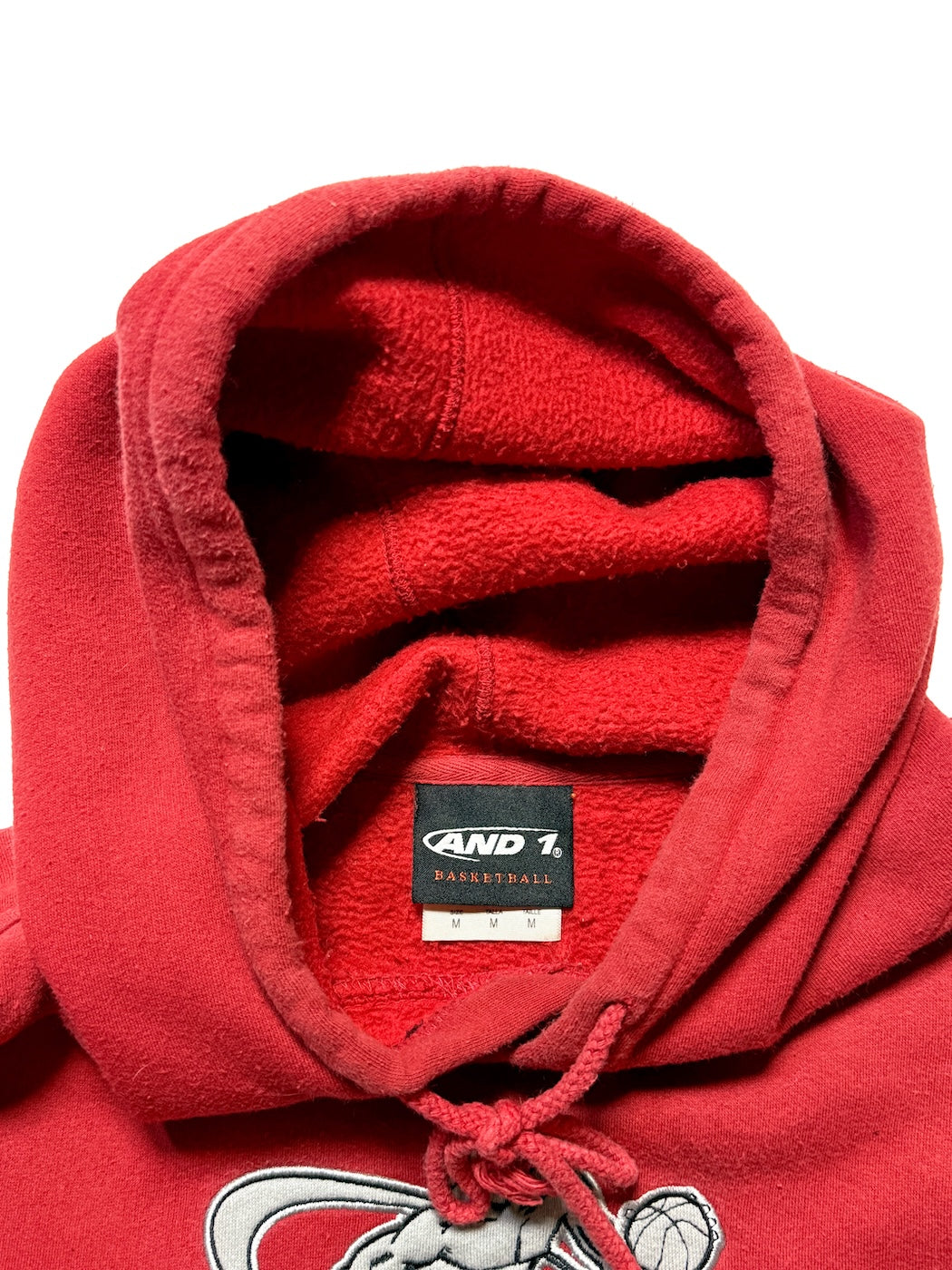 2000s AND1 BASKETBALL PULLOVER HOODIE
