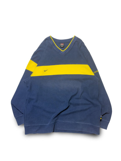 2000s NIKE MICHIGAN BORDER HEAVY L/S TEE