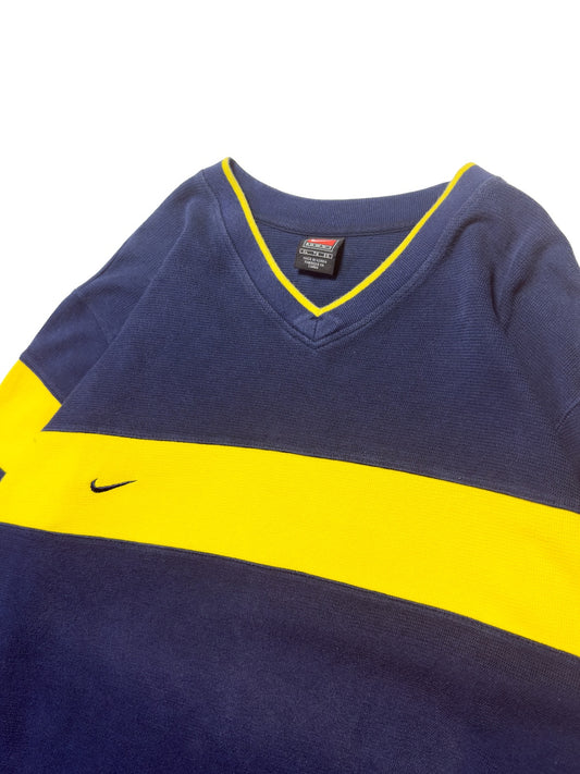 2000s NIKE MICHIGAN BORDER HEAVY L/S TEE