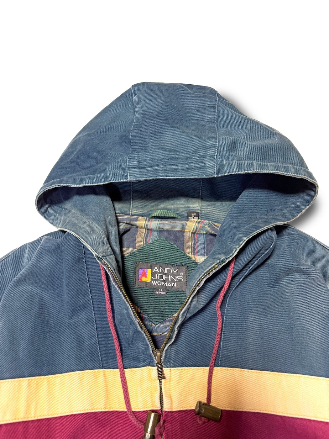 1990s ANDY JOHNS WOMAN HOODED JACKET