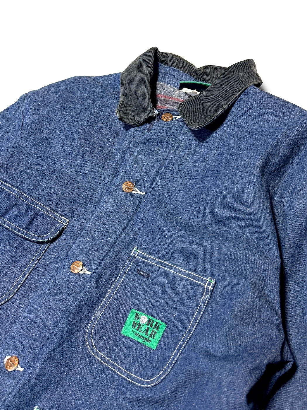 1990s WORK WEAR by WRANGLER DENIM COVERALL